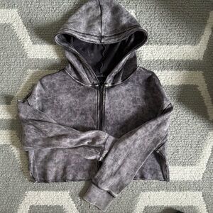 Urban Outfitters Cropped Zip Up